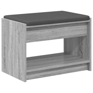vidaXL Flurbank Sonoma-Grau 63 x 38 x 45 cm