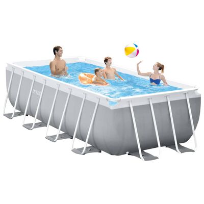 Intex Swimmingpool-Set Prism Frame Rechteckig 400x200x122 cm