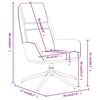 vidaXL Relaxsessel Taupe Wildleder-Optik