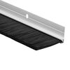 vidaXL Aufsteck T&uuml;rb&uuml;rstendichtungen 12 pcs Silber 100 cm