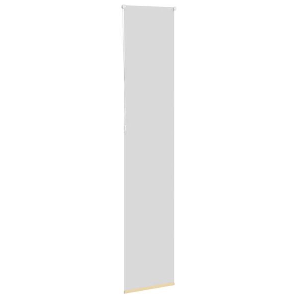 vidaXL Verdunkelungsrollo Beige 50x230cm Stoffbreite 45,7 cm Polyester