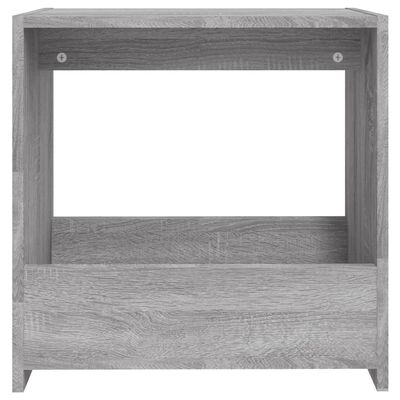 vidaXL Beistelltisch Grau Sonoma 50x26x50 cm Holzwerkstoff