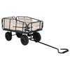 vidaXL Gartenwagen Metall und Holz 250 kg