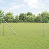 vidaXL Zaunpfosten 13 pcs Silber Stahl