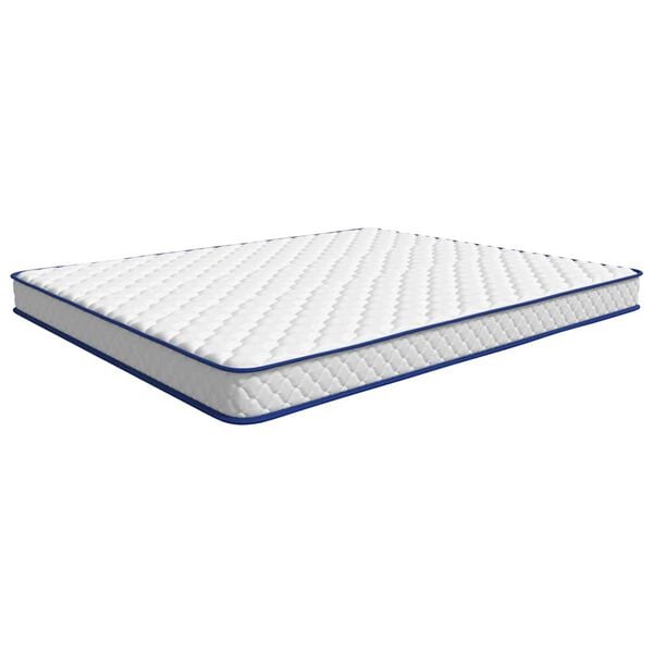 vidaXL Matratze Wei&szlig; 200 x 180 x 17 cm PU-Schaum