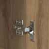 vidaXL Sideboard Artisan-Eiche 34,5 x 34 x 90 cm Holzwerkstoff