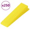 vidaXL Fliesen-Nivelliersystem 250 Keile 500 Clips 3 mm