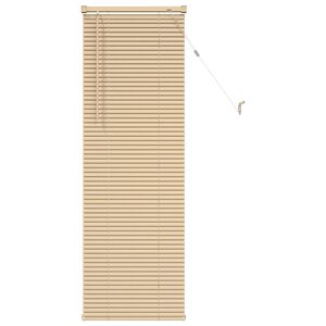 vidaXL Venetianer Jalousie Hellbraun mit Muster 150 x 60 cm PVC