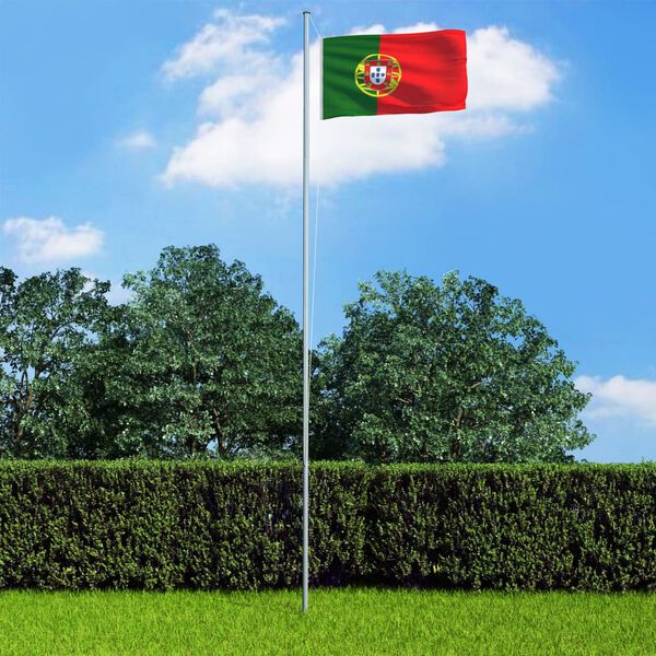 vidaXL Flagge Portugals 90&times;150 cm