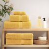 vidaXL Premium Handt&uuml;cher SOLUND 4 Stk. Gold 50x100 cm 600 g/m&sup2;
