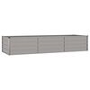 vidaXL Hochbeet Rostig 240x80x45 cm Cortenstahl