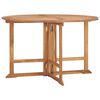 vidaXL Garten-Esstisch Klappbar 120x120x75 cm Massivholz Teak