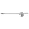 vidaXL Deckelst&uuml;tzscharnier 12 pcs Silber 194 x 36 x 18 mm Eisen