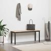 vidaXL Bank Natur 110 x 35 x 45 cm Massives Kiefernholz
