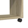 vidaXL Rollschrank Sonoma-Eiche 72x33x42,5 cm Holzwerkstoff