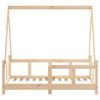 vidaXL Kinderbett 70x140 cm Massivholz Kiefer