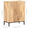 vidaXL Sideboard 60x35x77 cm Mango Massivholz