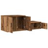 vidaXL Aufbewahrungsschrank 2 pcs Altholz 118 x 41 x 40 cm