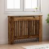 vidaXL Heizk&ouml;rperabdeckung Altholz 112 x 19 x 81,5 cm Holzwerkstoff