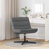 vidaXL Drehstuhl Grau 63 x 75 x 76 cm PU