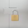 vidaXL U Schloss mit Schl&uuml;sseln 6 pcs Messing Eisen