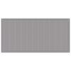 vidaXL Garten Essgruppe 9 pcs Hellgrau Polypropylen