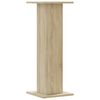 vidaXL Lautsprecherst&auml;nder 2Stk. Sonoma-Eiche 30x30x80cm Holzwerkstoff