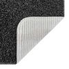 vidaXL Anti-Rutsch Shaggy Teppich Dunkelgrau 160 x 160 cm PP