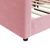 vidaXL Tagesbett Rosa 90x200 cm Samt