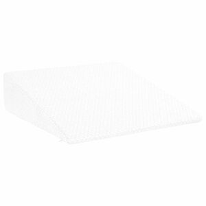 vidaXL Keil Kopfkissen 69 x 64 x 19 cm Mittel Viscoschaum Wei&szlig;