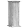 vidaXL Pflanzenst&auml;nder Grau Sonoma 33x33x80 cm Holzwerkstoff