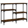 vidaXL Konsolentisch R&auml;uchereiche 102x29x75 cm Holzwerkstoff