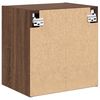 vidaXL Garagen-Wandschrank Braun Eichen-Optik Holzwerkstoff