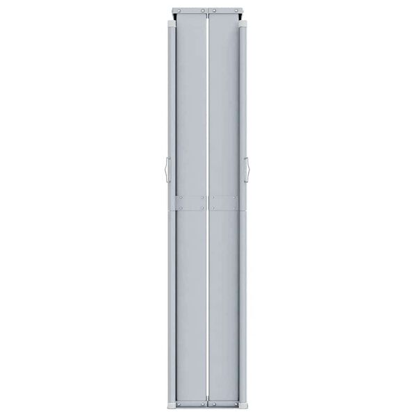 vidaXL Seitenmarkise Ausziehbar Blau 200x1200 cm