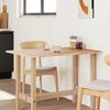 vidaXL Tischplatte Rechteckig 100x80x2 cm Massivholz Akazie