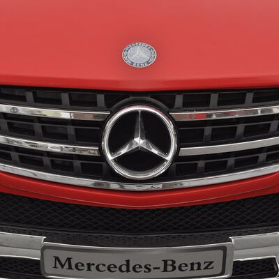 vidaXL Elektrisches Aufsitzauto Mercedes Benz ML350 Rot 6 V