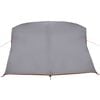 vidaXL Campingzelt mit Dach Grau und Orange 320 x 275 x 190 cm Taft