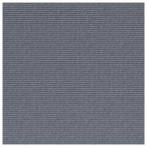vidaXL Teppichl&auml;ufer Hellgrau 100 x 100 cm Stoff