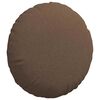 vidaXL Sitzkissen 2 pcs Braun &Oslash;50 x 19 cm Stoff