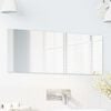 vidaXL Wandspiegel Rechtwinklig 30 x 80 cm Geh&auml;rtetes Glas