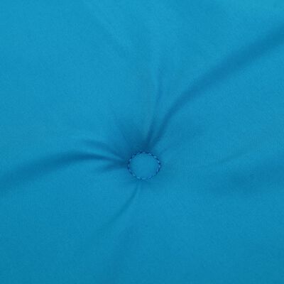 vidaXL Gartenbank-Auflage Blau 120x50x3 cm