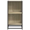 vidaXL B&uuml;cherregal Sonoma-Eiche 40x35x76 cm Holzwerkstoff