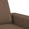 vidaXL 3-Sitzer-Sofa Braun 180 cm Stoff