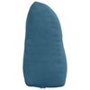vidaXL R&uuml;ckenkissen Blau 45 x 24 x 50 cm Samt