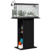 vidaXL Aquariumst&auml;nder Schwarz Eichen-Optik 60,5x36x72,5 cm
