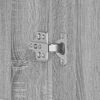 vidaXL Schuhschrank Graues Sonoma 80 x 39 x 178 cm Holzwerkstoff