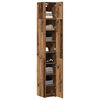 vidaXL Aufbewahrungsschrank 3 pcs Altholz 30 x 42,5 x 225 cm