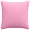 vidaXL Sofakissen 2 pcs Rosa 80 x 80 cm Stoff