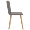 vidaXL Esszimmerst&uuml;hle 6 Stk. Taupe Stoff