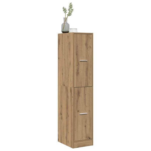vidaXL Apothekerschrank Artisian Oak 30x41x144,5 cm Holzwerkstoff